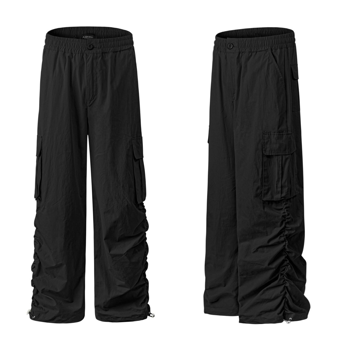 Advanced Sensation Men's Technical Ruched Parachute Cargo Pants — image 3