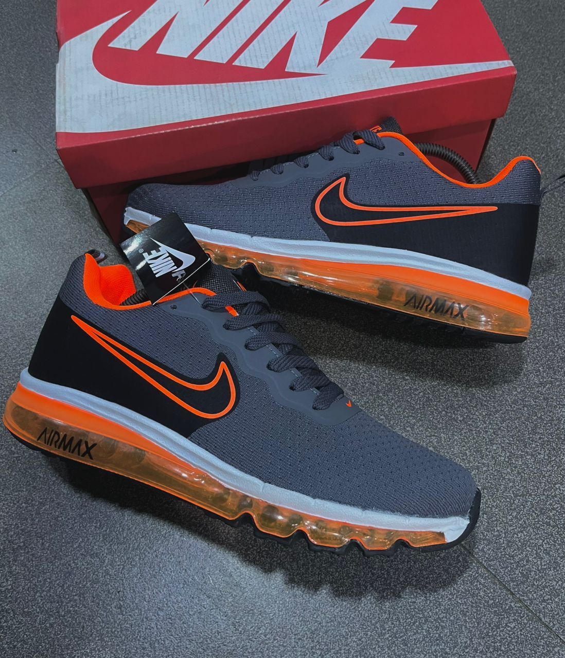 Air Max Knit Mesh Running Sneakers – Multi-Colour — image 2