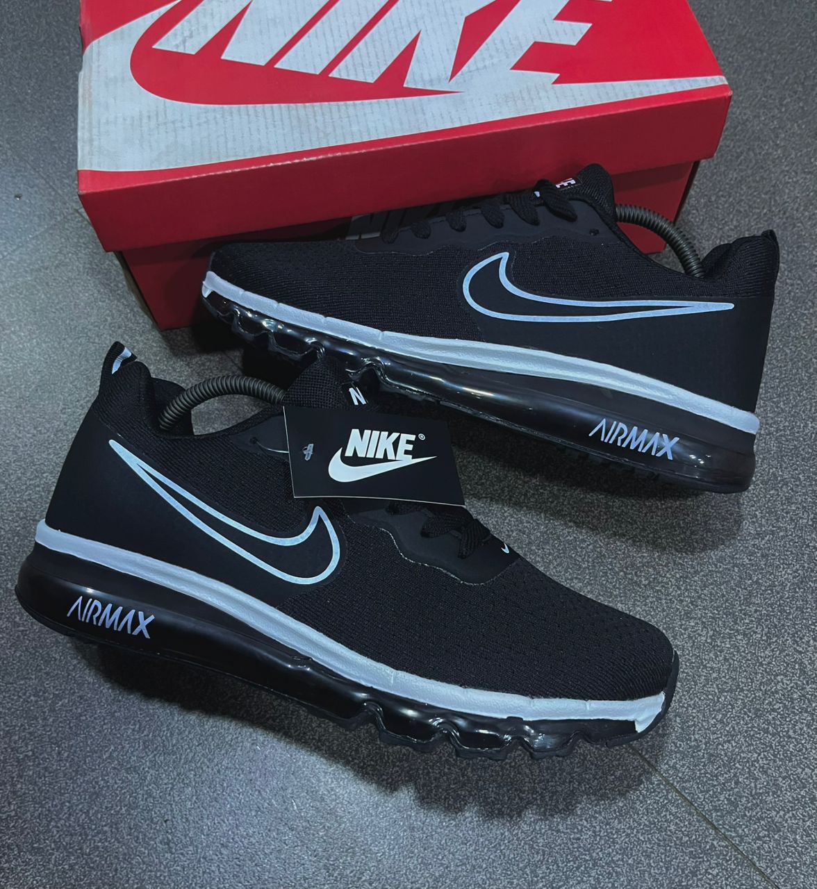 Air Max Knit Mesh Running Sneakers – Multi-Colour — image 3