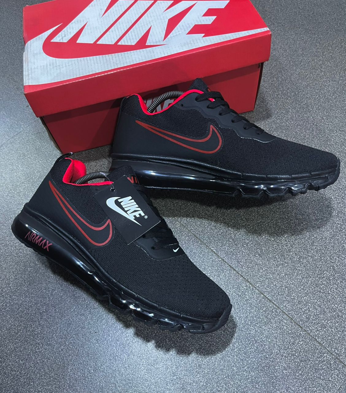Air Max Knit Mesh Running Sneakers – Multi-Colour — image 4