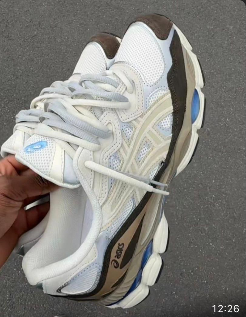 ASICS Unisex GEL-NYC Sneakers – Cream / Mocha Brown — image 3