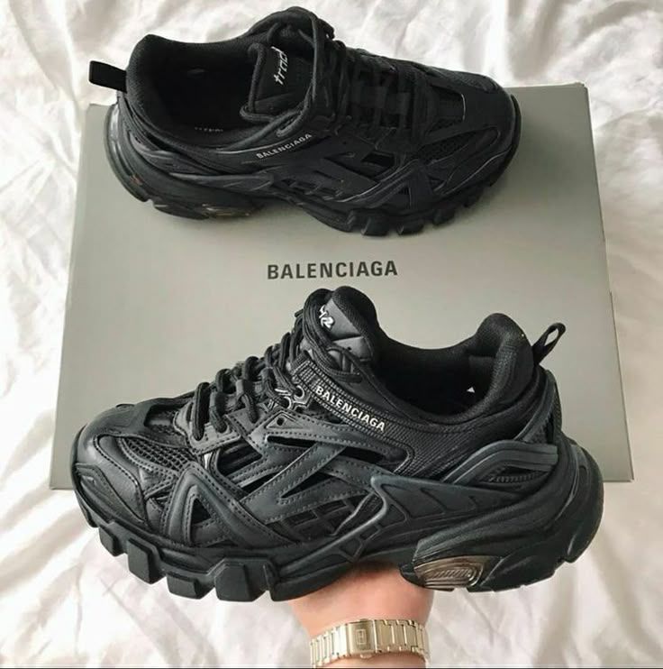 Balenciaga Track.2 Open Sneaker 'Triple Black'