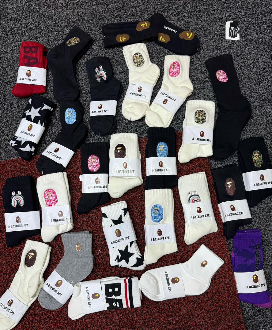 Chrome Hearts Classic Motif Crew Socks (Assorted Multi-Pack) — image 1