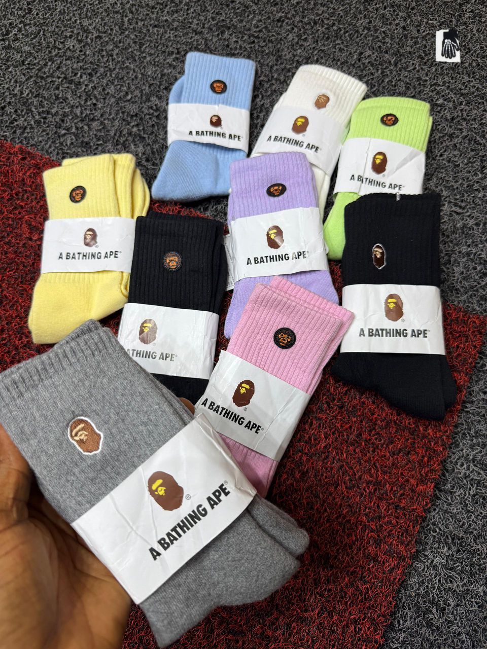 Chrome Hearts Classic Motif Crew Socks (Assorted Multi-Pack) — image 4