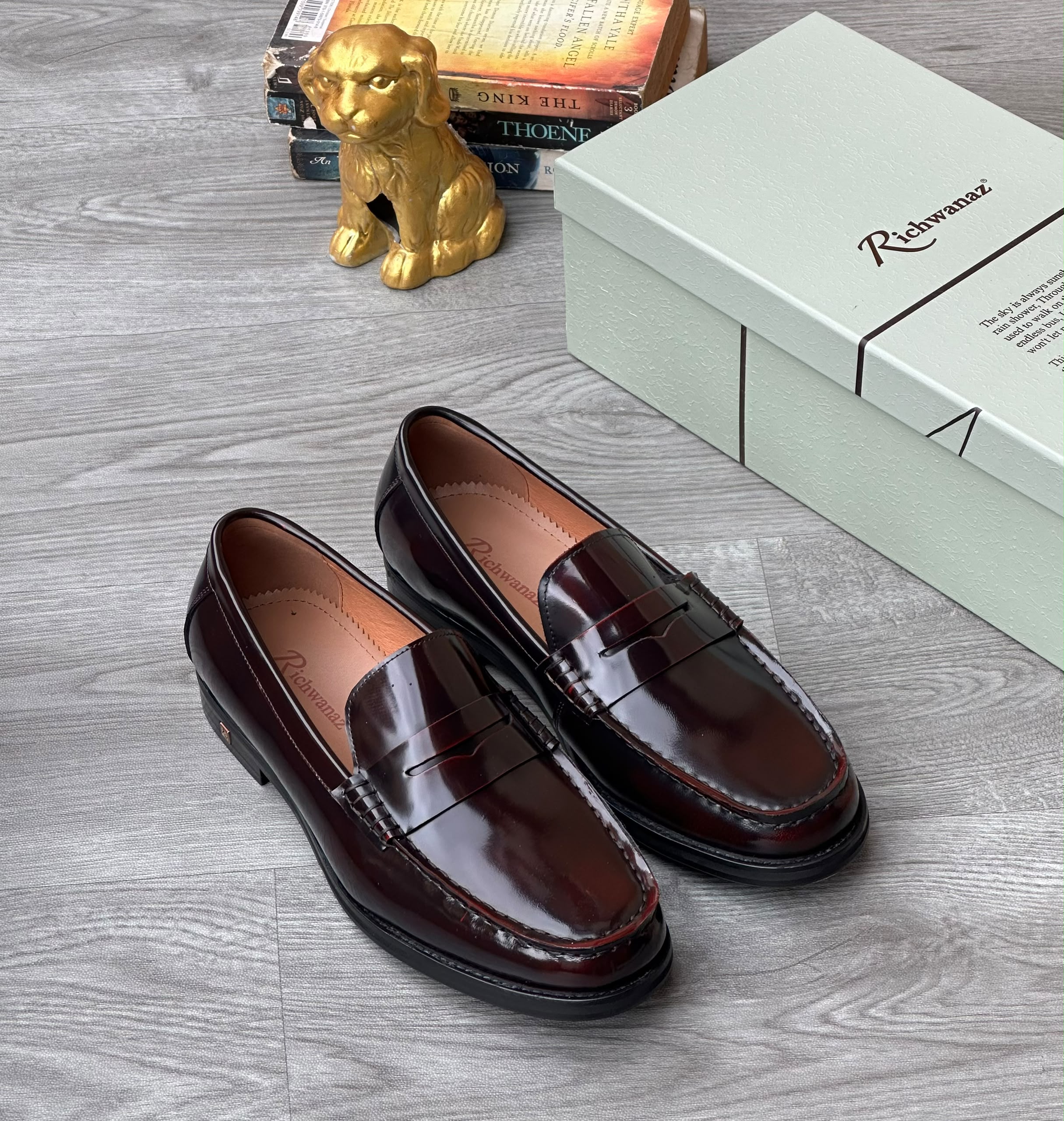 Classic Penny Loafer in High-Gloss Patent Leather