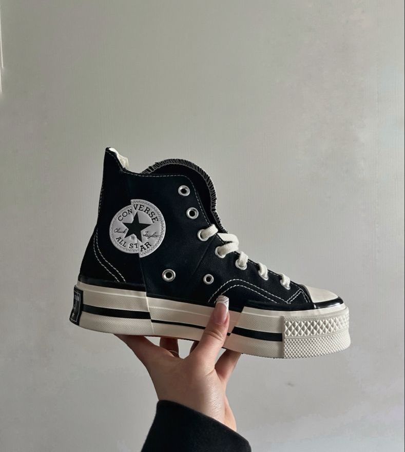 Converse Chuck 70 Plus High Top Sneakers – Black/Egret — image 1