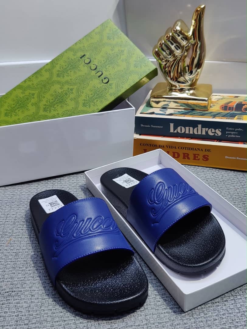 Designer Logo Slide Sandals – Mixed Pack — image 1