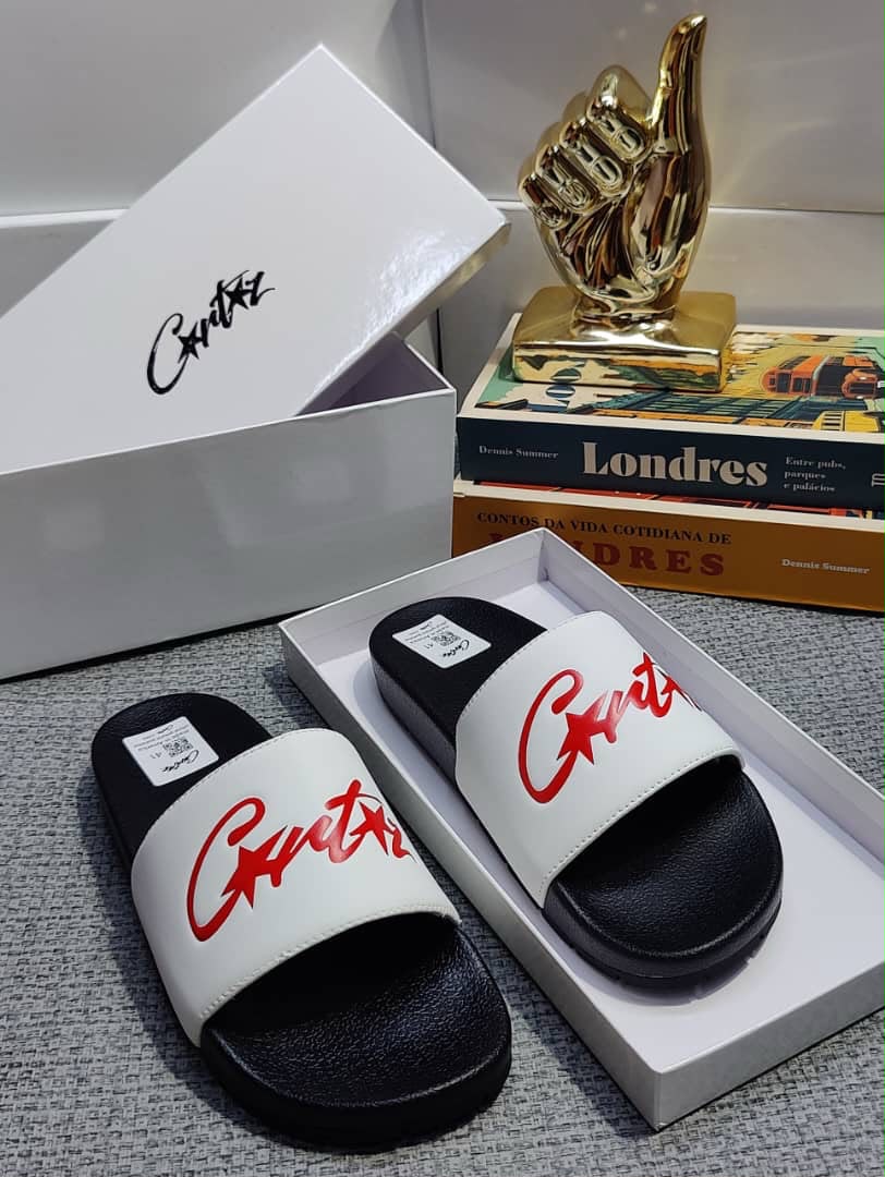 Designer Logo Slide Sandals – Mixed Pack — image 5