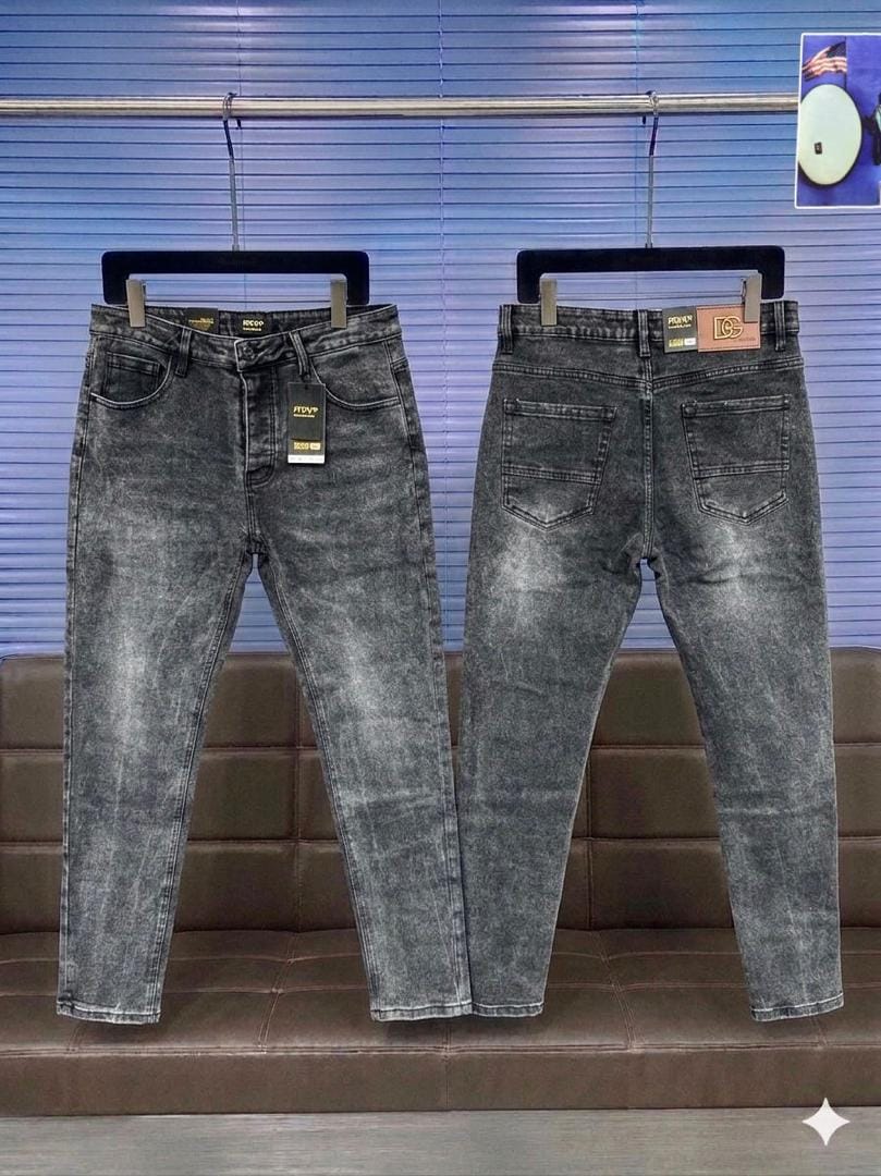 Distressed Slim-Fit Denim Jeans – Mixed Wash Pack