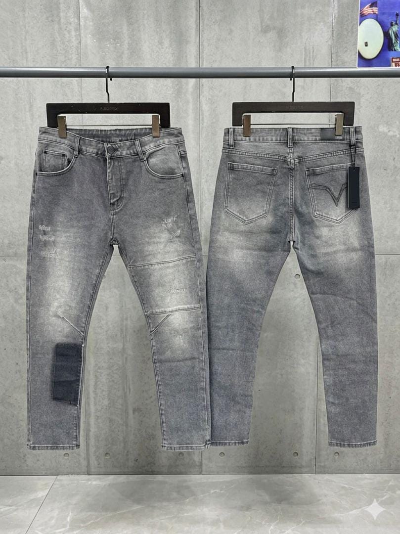 Distressed Slim-Fit Denim Jeans – Mixed Wash Pack — image 4