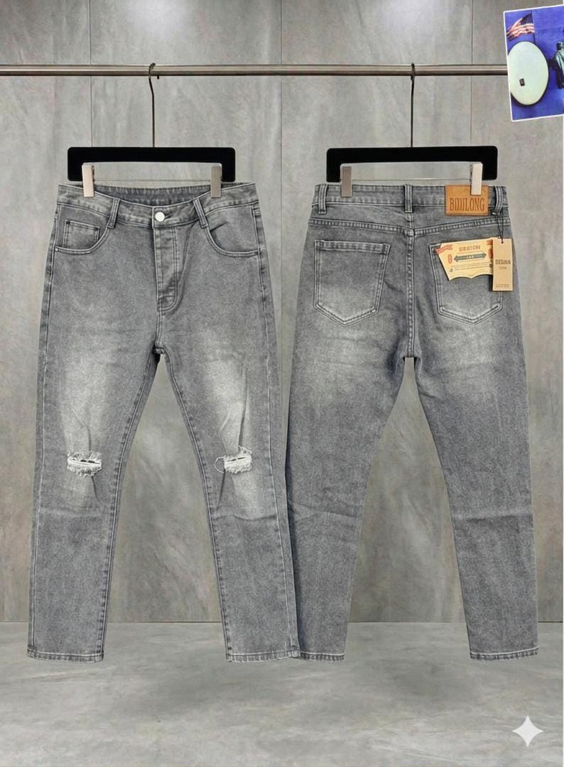 Distressed Slim-Fit Denim Jeans – Mixed Wash Pack — image 6