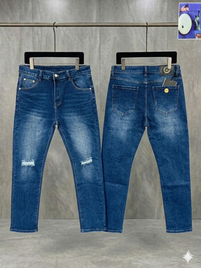 Distressed Slim-Fit Denim Jeans – Mixed Wash Pack — image 7