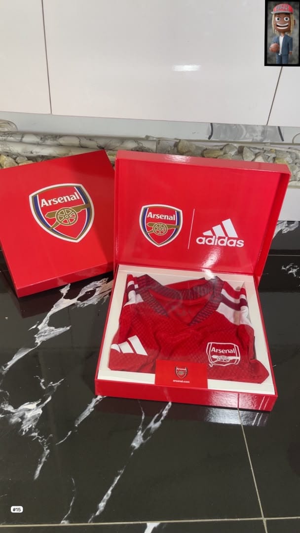 Football Club Gift Box Jersey Set – FCB/Real Madrid/Arsenal — image 5