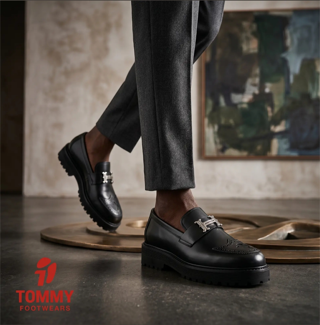 Hermès-style chunky platform loafers — image 4