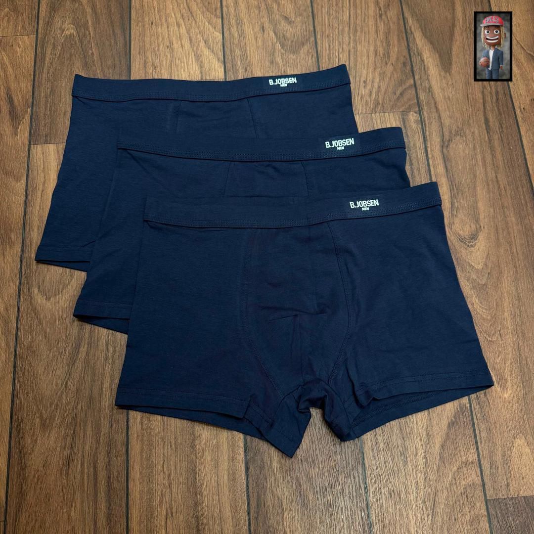 Men's Cotton Trunk Boxer Briefs 3-Pack Bundle — image 2