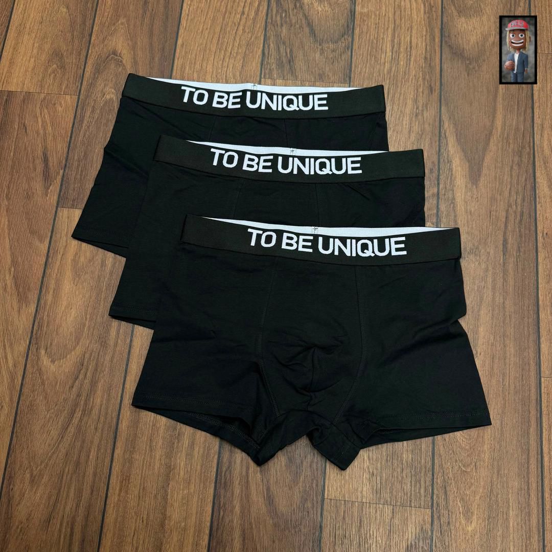 Men's Cotton Trunk Boxer Briefs 3-Pack Bundle — image 3