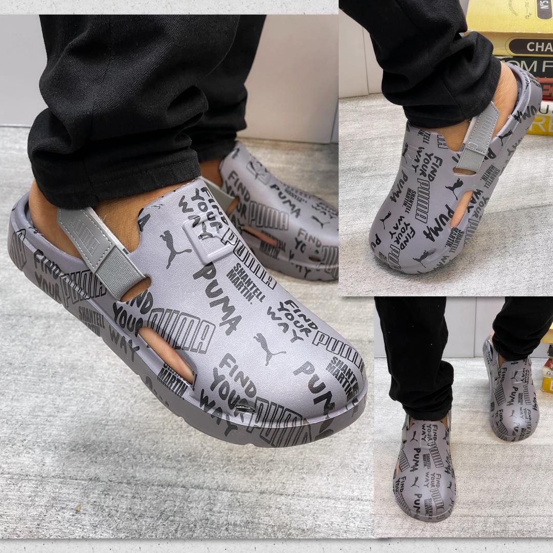 Men's Lightweight All-Over Print Casual Clogs — image 2