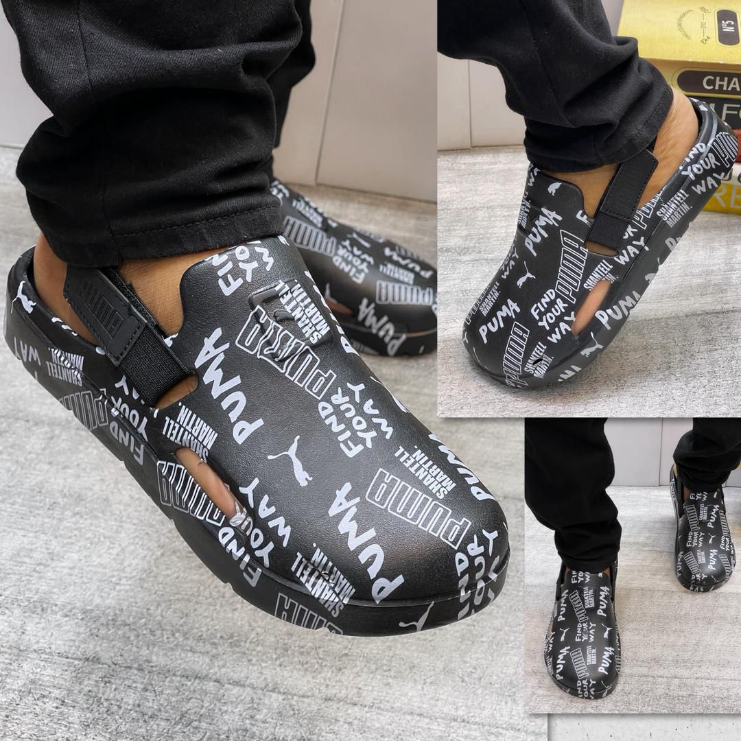 Men's Lightweight All-Over Print Casual Clogs — image 3