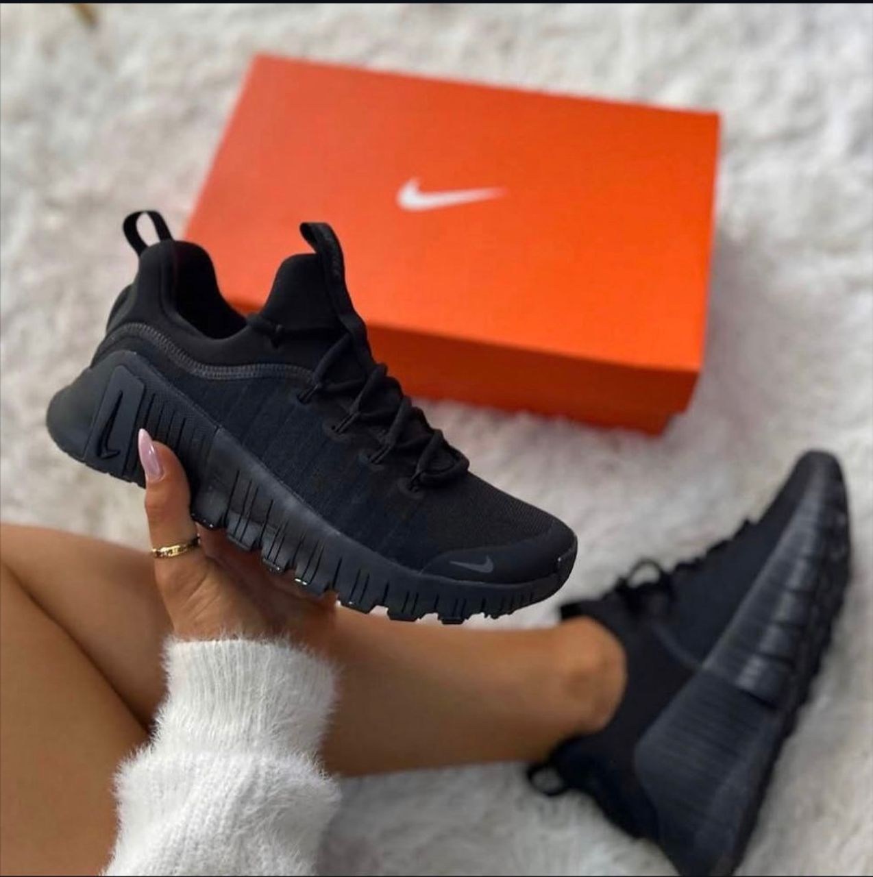 Nike Free Metcon 6 Training Shoes – Black/Anthracite — image 2