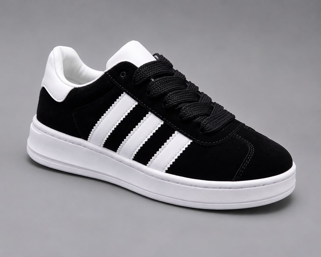 Shell-Toe Stripe Unisex Low-Top Sneakers — image 5