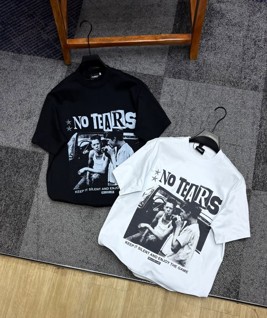 Streetwear Graphic Print Oversized Unisex Tee — image 3