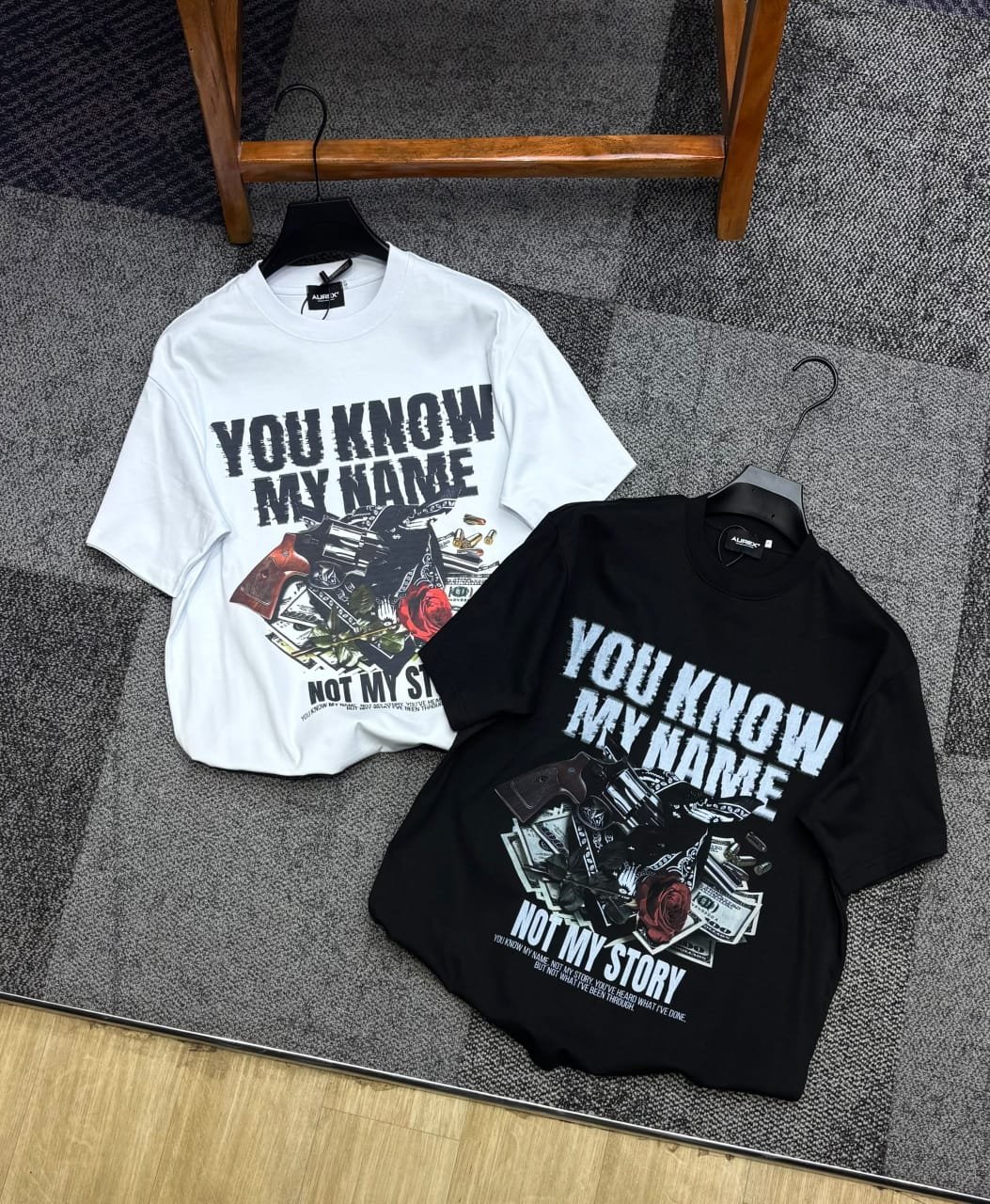 Streetwear Graphic Print Oversized Unisex Tee — image 4