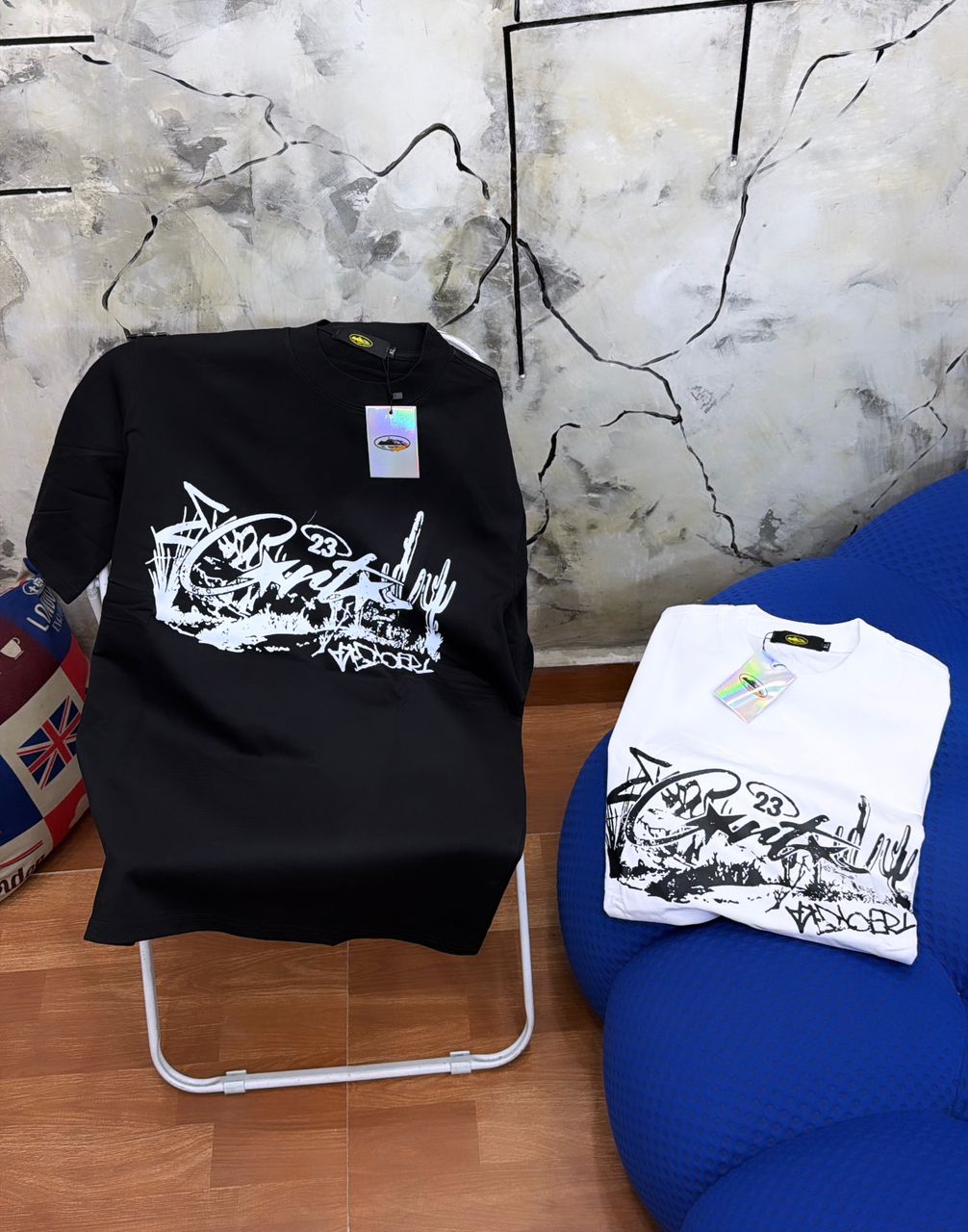 Unisex Graphic Print Crew-Neck T-Shirt Bundle — image 1