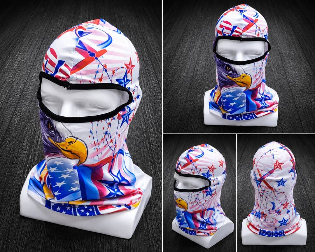 Unisex Graphic Print Full-Face Balaclava Mask — image 2