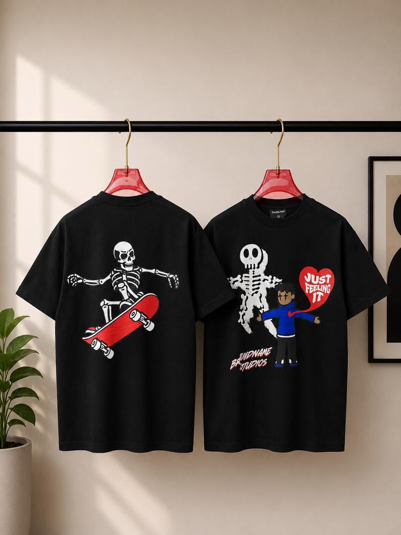 Unisex Graphic Streetwear Oversized Tee Collection — image 2