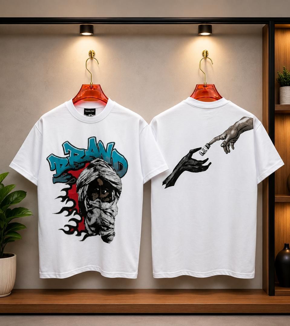 Unisex Graphic Streetwear Oversized Tee Collection — image 3