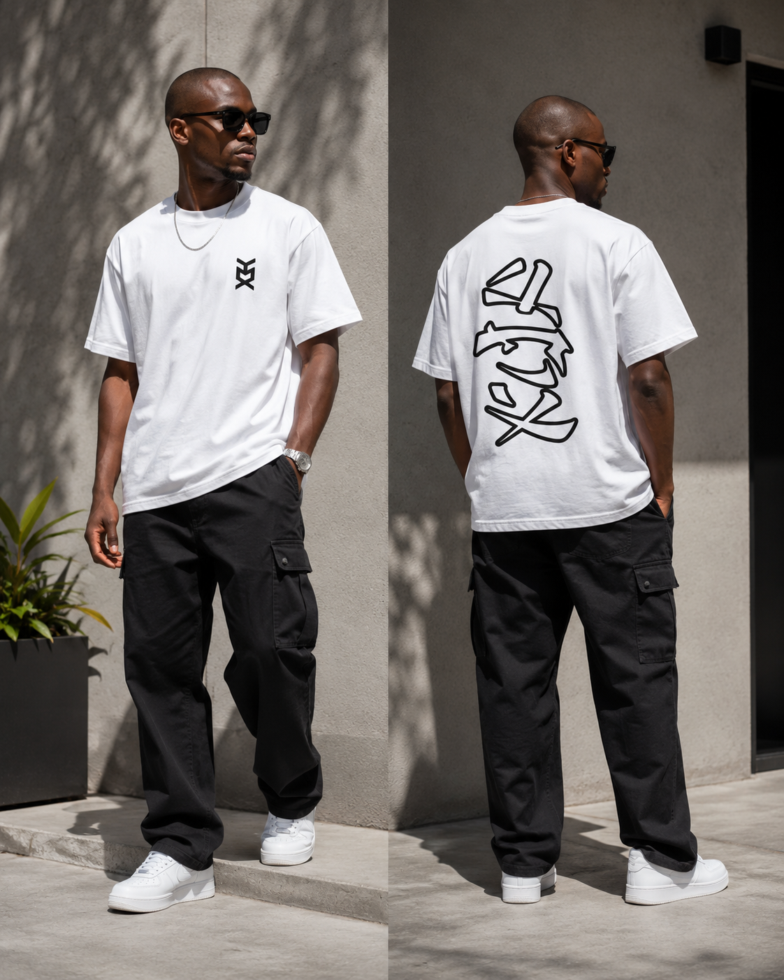 YMX Men's Lightweight Oversized Graphic Streetwear T-Shirt – (Pre-Order) — image 4